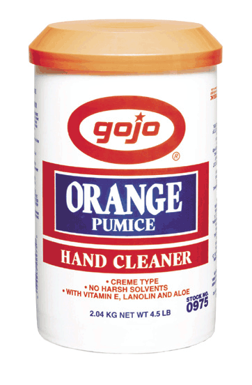 Orange Pumice Hand Cleaner Orange Pumice Hand Cleaner