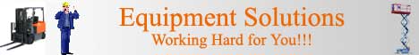Equipment Solutions - Forklifts, Aerial Work Platforms, & More Equipment Solutions - Forklifts, Aerial Work Platforms, & More
